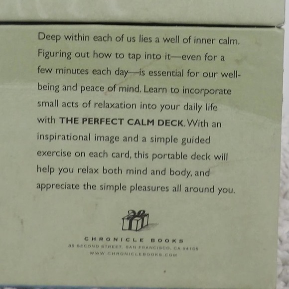 The Perfect Calm Deck Set of Fifty Simple - Picture 5 of 6